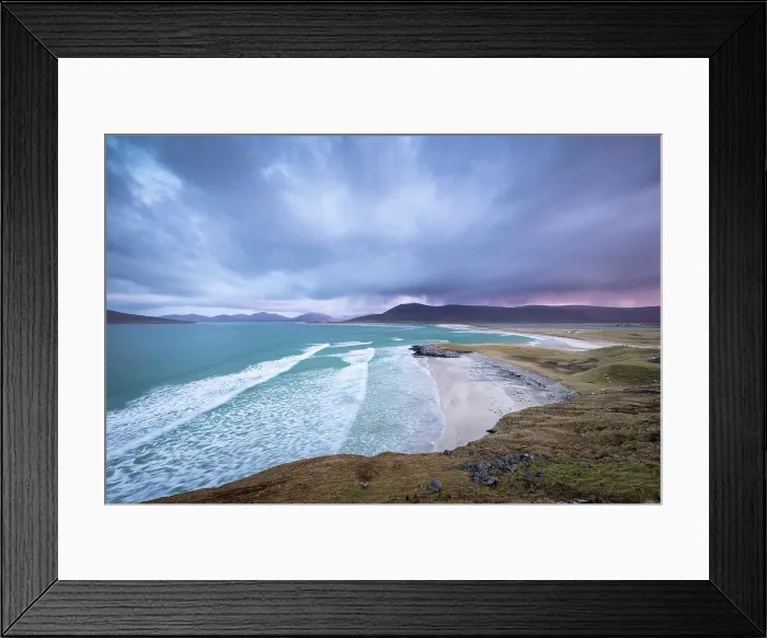 Framed Print : Luskentyre (Traigh Losgaintir) at dawn, Isle of Harris, Outer Hebrides, Scotland, UK, February 2025 Framed Print : Luskentyre (Traigh Losgaintir) at dawn, Isle of Harris, Outer Hebrides, Scotland, UK, February 2025