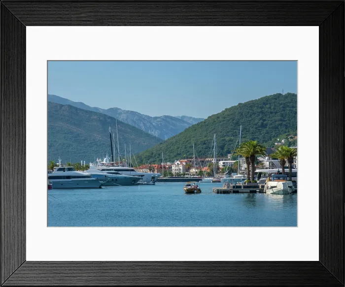 Framed Print : Porto Montenegro, Tivat, Bay of Kotor, Montenegro Framed Print : Porto Montenegro, Tivat, Bay of Kotor, Montenegro