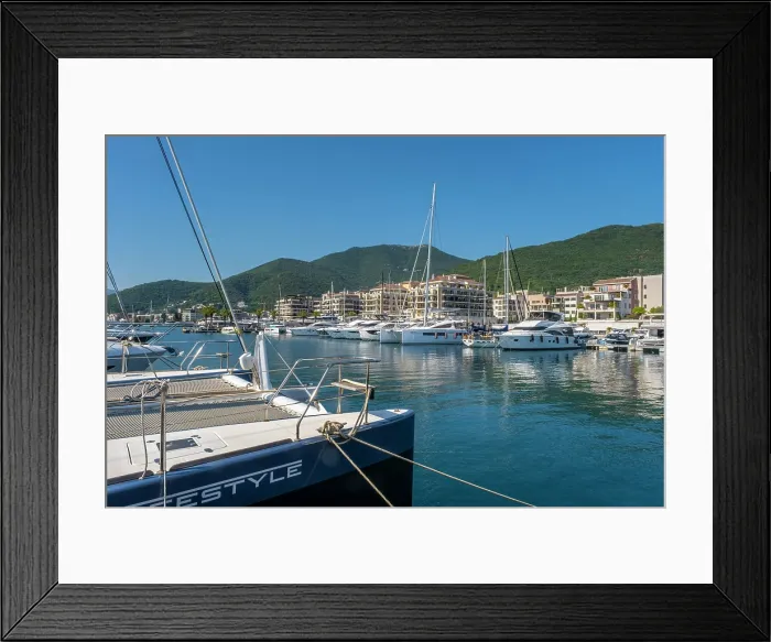 Framed Print : Porto Montenegro, Tivat, Bay of Kotor, Montenegro Framed Print : Porto Montenegro, Tivat, Bay of Kotor, Montenegro
