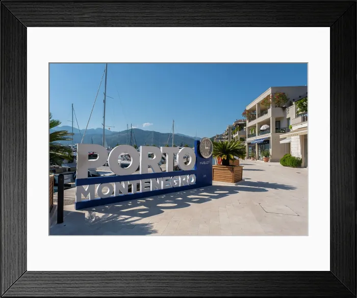 Framed Print : Porto Montenegro, Tivat, Bay of Kotor, Montenegro Framed Print : Porto Montenegro, Tivat, Bay of Kotor, Montenegro