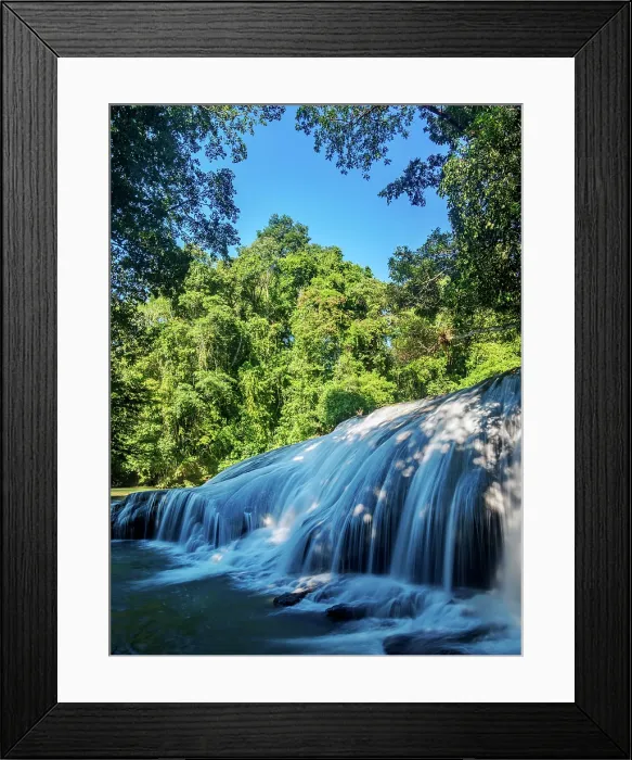 Framed Print : Roberto Barrios Waterfalls, Chiapas State, Mexico Framed Print : Roberto Barrios Waterfalls, Chiapas State, Mexico