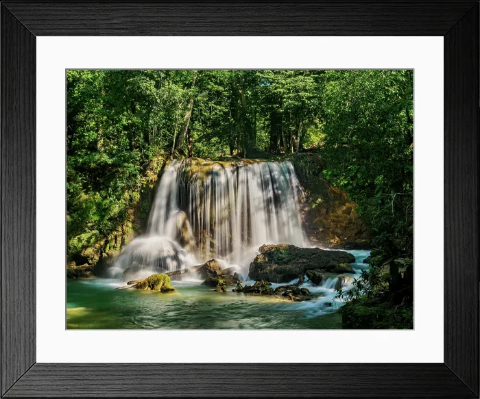 Framed Print : Roberto Barrios Waterfalls, Chiapas State, Mexico Framed Print : Roberto Barrios Waterfalls, Chiapas State, Mexico