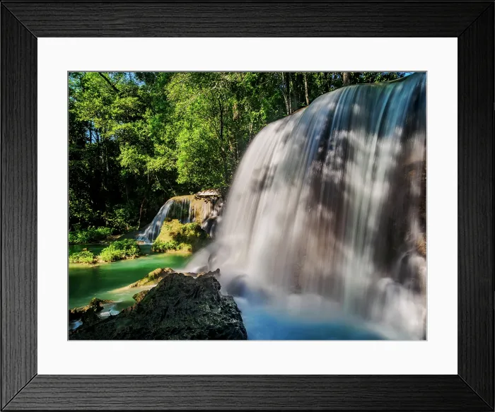 Framed Print : Roberto Barrios Waterfalls, Chiapas State, Mexico Framed Print : Roberto Barrios Waterfalls, Chiapas State, Mexico