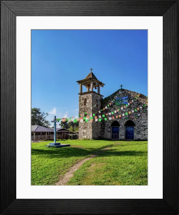 Framed Print : San Francisco de Asis Church, Roberto Barrios, Chiapas State, Mexico Framed Print : San Francisco de Asis Church, Roberto Barrios, Chiapas State, Mexico