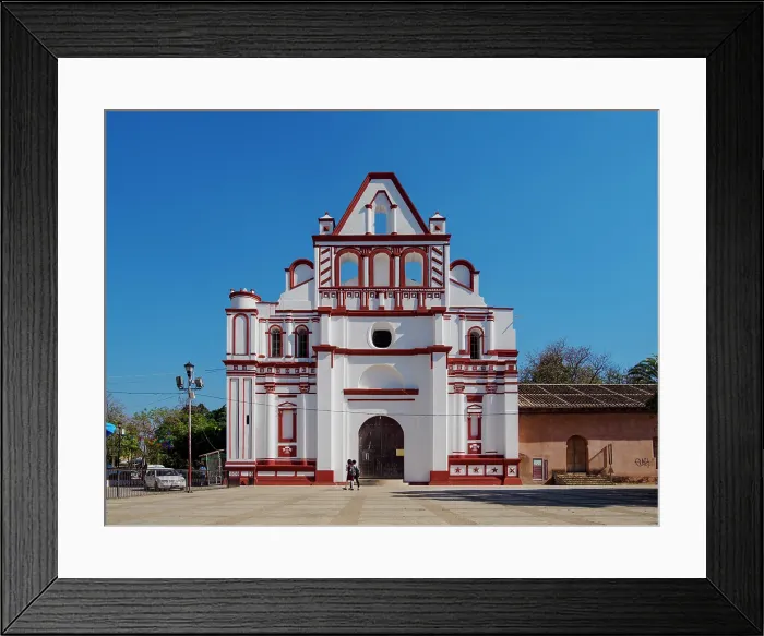 Framed Print : Santo Domingo de Guzman Church, Chiapa de Corzo, Chiapas State, Mexico Framed Print : Santo Domingo de Guzman Church, Chiapa de Corzo, Chiapas State, Mexico