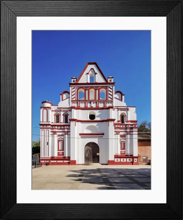 Framed Print : Santo Domingo de Guzman Church, Chiapa de Corzo, Chiapas State, Mexico Framed Print : Santo Domingo de Guzman Church, Chiapa de Corzo, Chiapas State, Mexico
