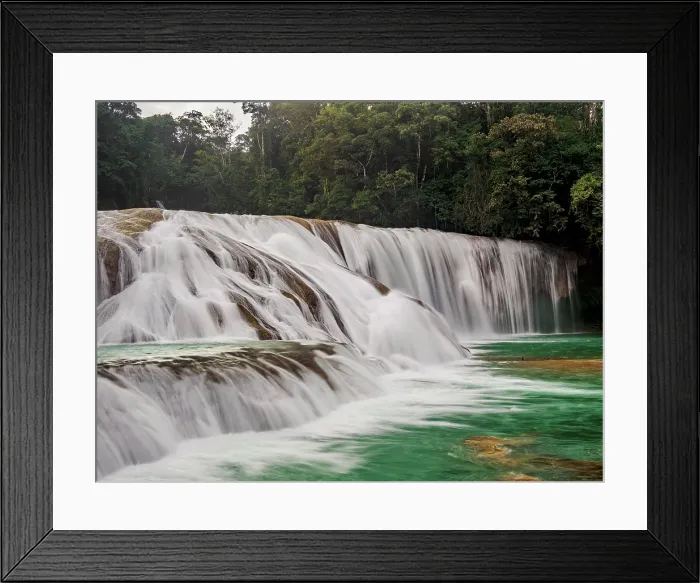 Framed Print : Agua Azul Waterfalls, Arroyo Agua Azul, Chiapas State, Mexico Framed Print : Agua Azul Waterfalls, Arroyo Agua Azul, Chiapas State, Mexico