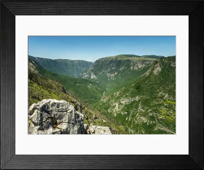 Framed Print : Tara Canyon, Durmitor National Park, Montenegro Framed Print : Tara Canyon, Durmitor National Park, Montenegro