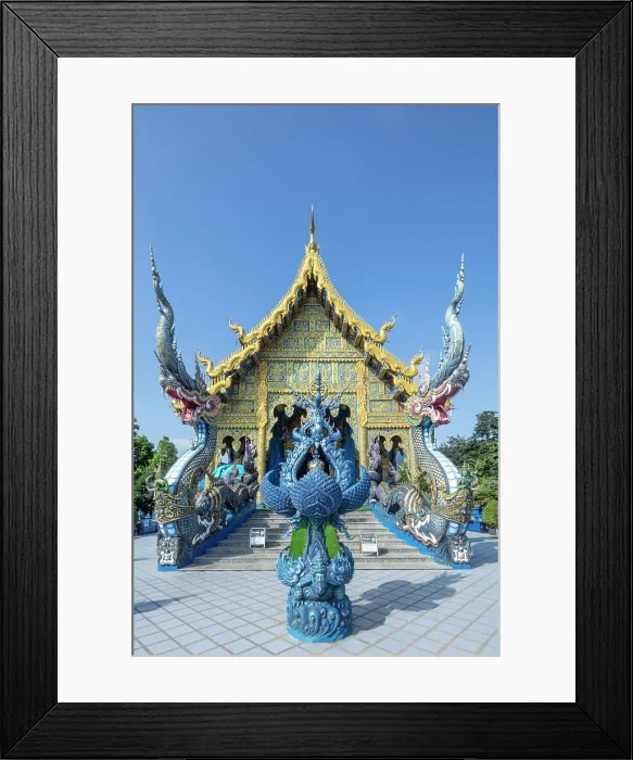 Framed Print : main shrine hall or bot, Buddha statue, a buddhist temple completed in 2016 and designed by Phuttha Kabkaew or Sala Nok Framed Print : main shrine hall or bot, Buddha statue, a buddhist temple completed in 2016 and designed by Phuttha Kabkaew or Sala Nok