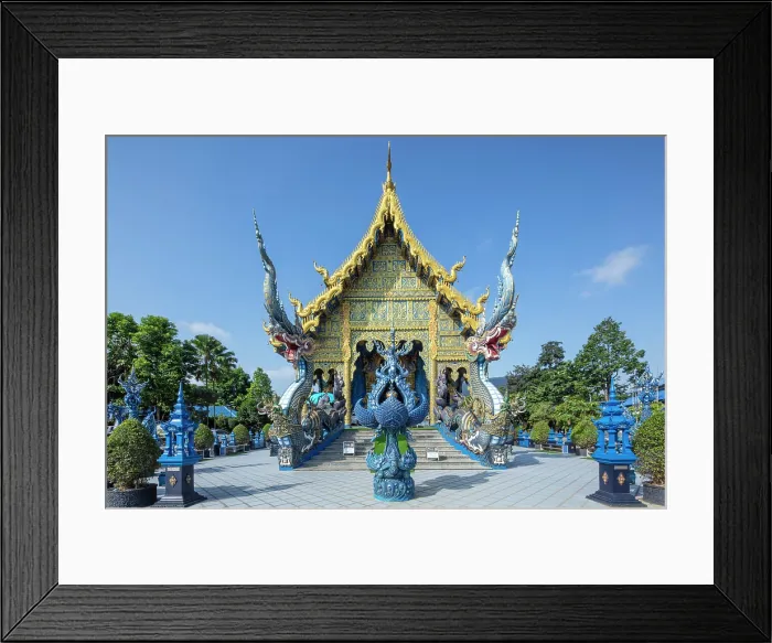 Framed Print : main shrine hall or bot, Buddha statue, a buddhist temple completed in 2016 and designed by Phuttha Kabkaew or Sala Nok Framed Print : main shrine hall or bot, Buddha statue, a buddhist temple completed in 2016 and designed by Phuttha Kabkaew or Sala Nok