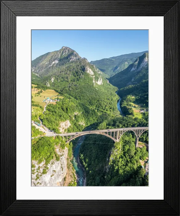 Framed Print : Durdevica Tara Bridge, Tara Canyon, Durmitor National Park, Montenegro Framed Print : Durdevica Tara Bridge, Tara Canyon, Durmitor National Park, Montenegro