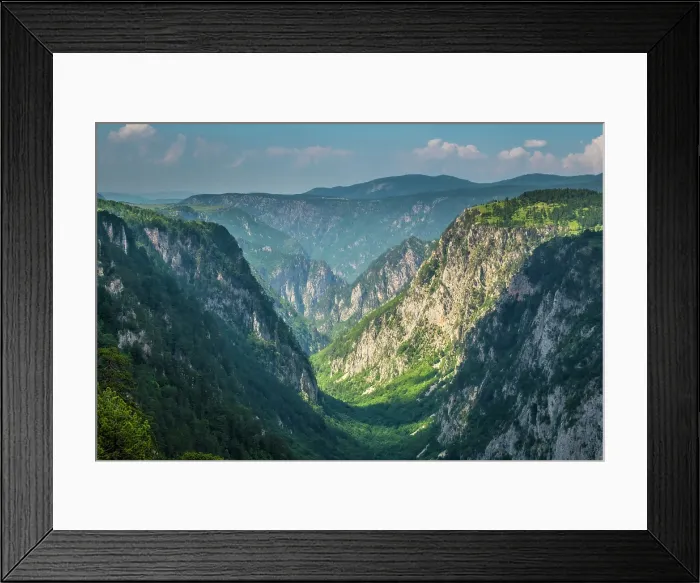 Framed Print : Tara Canyon, Durmitor National Park, Montenegro Framed Print : Tara Canyon, Durmitor National Park, Montenegro
