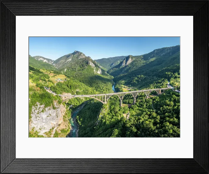 Framed Print : Durdevica Tara Bridge, Tara Canyon, Durmitor National Park, Montenegro Framed Print : Durdevica Tara Bridge, Tara Canyon, Durmitor National Park, Montenegro