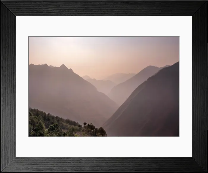 Framed Print : Asia, Southeast Asia, Vietnam, Ha Giang, Ha Giang Province, province, ha giang loop - an iconic road ride in North Vietnam, deep gorge on the Vietnam - China border Framed Print : Asia, Southeast Asia, Vietnam, Ha Giang, Ha Giang Province, province, ha giang loop - an iconic road ride in North Vietnam, deep gorge on the Vietnam - China border