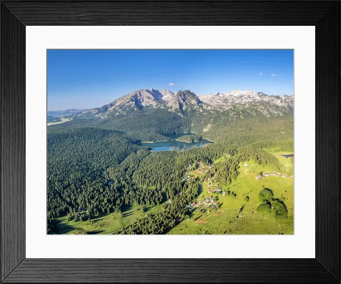 Framed Print : Black Lake, Zabljak, Durmitor National Park, Montenegro Framed Print : Black Lake, Zabljak, Durmitor National Park, Montenegro