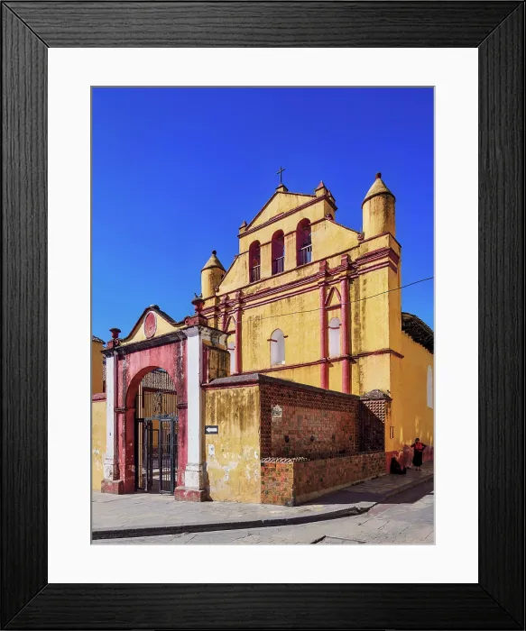 Framed Print : San Nicolas de Tolentino Church, San Cristobal de las Casas, Chiapas State, Mexico Framed Print : San Nicolas de Tolentino Church, San Cristobal de las Casas, Chiapas State, Mexico