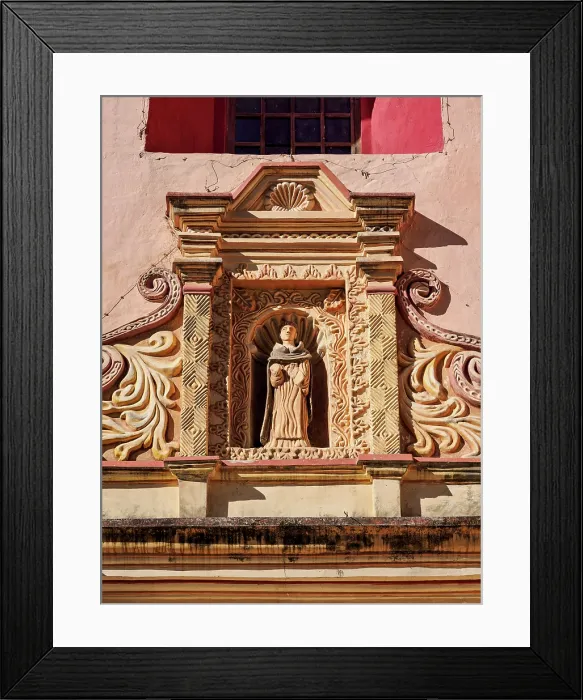 Framed Print : Santo Domingo de Guzman Church, detailed view, San Cristobal de las Casas, Chiapas State, Mexico Framed Print : Santo Domingo de Guzman Church, detailed view, San Cristobal de las Casas, Chiapas State, Mexico