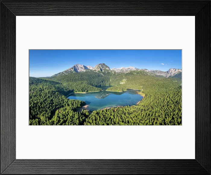 Framed Print : Black Lake, Zabljak, Durmitor National Park, Montenegro Framed Print : Black Lake, Zabljak, Durmitor National Park, Montenegro
