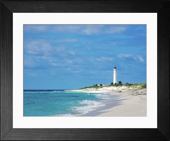 Framed Print : View towards the Celarain Lighthouse, Punta Sur, Cozumel Island, Quintana Roo State, Mexico Framed Print : View towards the Celarain Lighthouse, Punta Sur, Cozumel Island, Quintana Roo State, Mexico