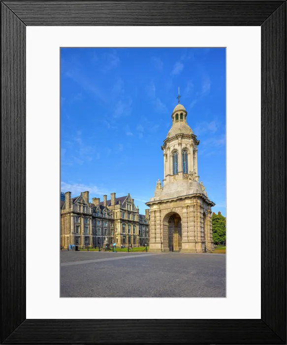 Framed Print : The Campanile, Parliament Square, Trinity College, Dublin, Ireland Framed Print : The Campanile, Parliament Square, Trinity College, Dublin, Ireland