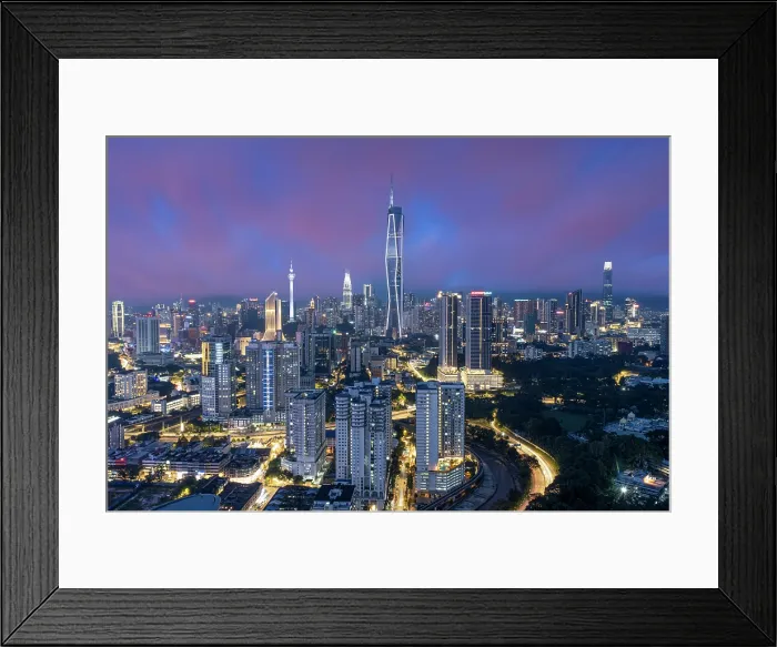 Framed Print : Merdeka 118, Menara & Petronas Towers, , Kuala Lumpur, Malaysia Framed Print : Merdeka 118, Menara & Petronas Towers, , Kuala Lumpur, Malaysia