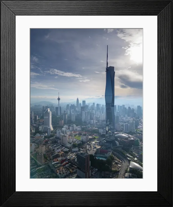 Framed Print : Merdeka 118 & Menara, Kuala Lumpur, Malaysia