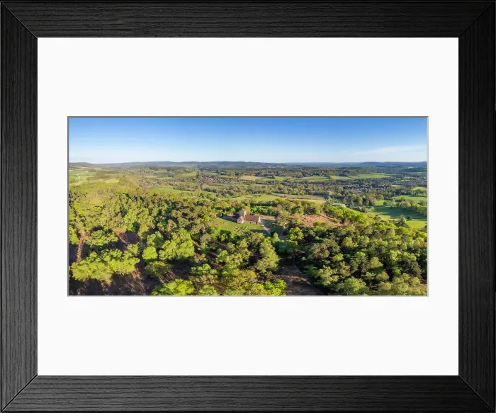 Framed Print : St. Martha's Church on the Pilgrims Way, North Downs, Surrey, England, UK Framed Print : St. Martha's Church on the Pilgrims Way, North Downs, Surrey, England, UK