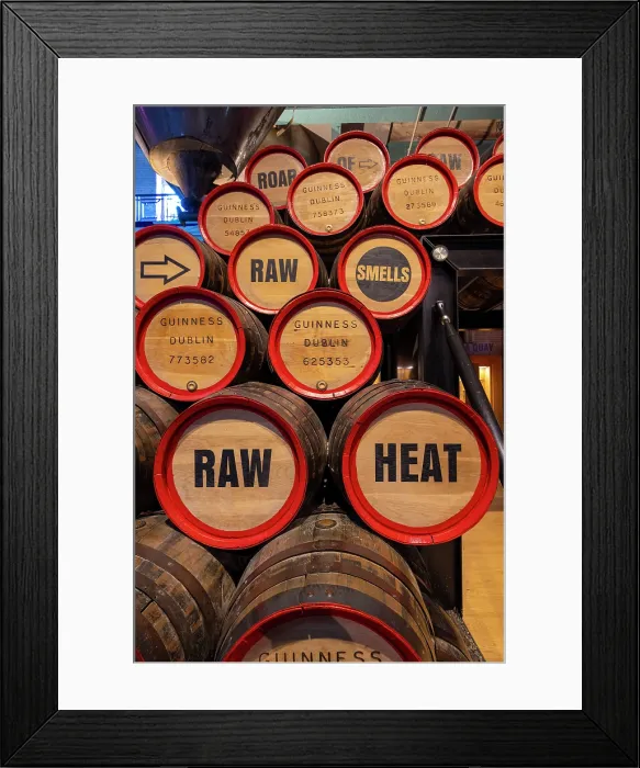 Framed Print : Guinness Storehouse, St. James's Gate Brewery, Dublin, Ireland Framed Print : Guinness Storehouse, St. James's Gate Brewery, Dublin, Ireland