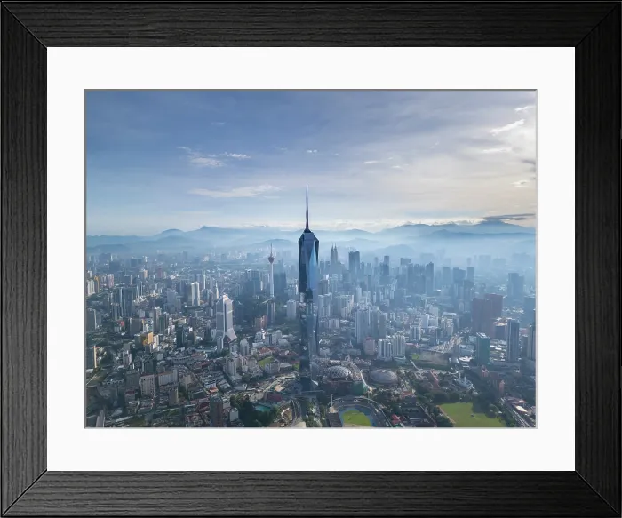 Framed Print : Merdeka 118 & Menara, Kuala Lumpur, Malaysia Framed Print : Merdeka 118 & Menara, Kuala Lumpur, Malaysia