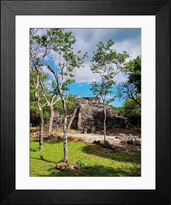 Framed Print : Ka'na Nah, Tall House Temple, San Gervasio Archaeological Site, Cozumel Island, Quintana Roo State, Mexico Framed Print : Ka'na Nah, Tall House Temple, San Gervasio Archaeological Site, Cozumel Island, Quintana Roo State, Mexico