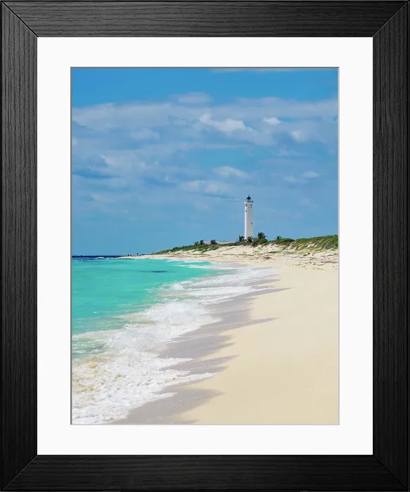 Framed Print : View towards the Celarain Lighthouse, Punta Sur, Cozumel Island, Quintana Roo State, Mexico Framed Print : View towards the Celarain Lighthouse, Punta Sur, Cozumel Island, Quintana Roo State, Mexico