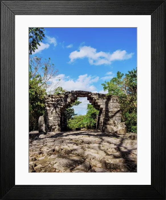 Framed Print : Archway over Sacbe, San Gervasio Archaeological Site, Cozumel Island, Quintana Roo State, Mexico Framed Print : Archway over Sacbe, San Gervasio Archaeological Site, Cozumel Island, Quintana Roo State, Mexico
