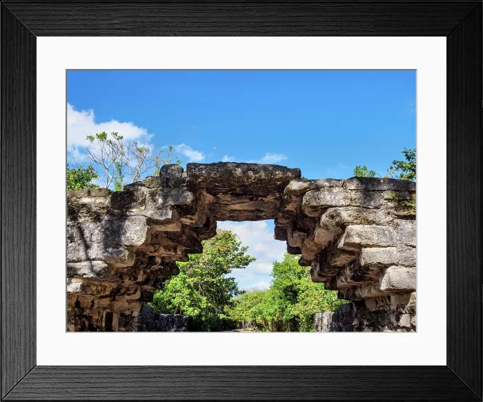 Framed Print : Archway over Sacbe, San Gervasio Archaeological Site, Cozumel Island, Quintana Roo State, Mexico Framed Print : Archway over Sacbe, San Gervasio Archaeological Site, Cozumel Island, Quintana Roo State, Mexico