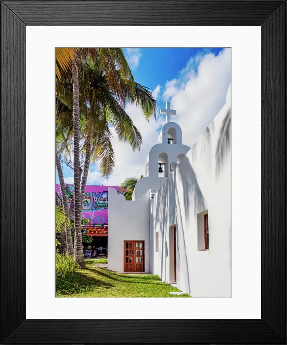 Framed Print : Nuestra Senora del Carmen Chapel, Los Fundadores Park, Playa del Carmen, Quintana Roo State, Mexico Framed Print : Nuestra Senora del Carmen Chapel, Los Fundadores Park, Playa del Carmen, Quintana Roo State, Mexico