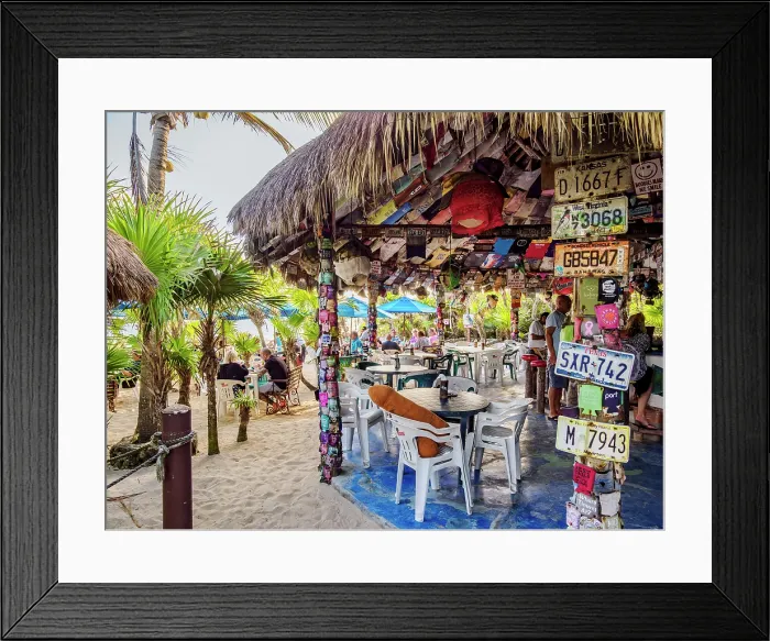 Framed Print : Coconuts Bar, Cozumel Island, Quintana Roo State, Mexico Framed Print : Coconuts Bar, Cozumel Island, Quintana Roo State, Mexico