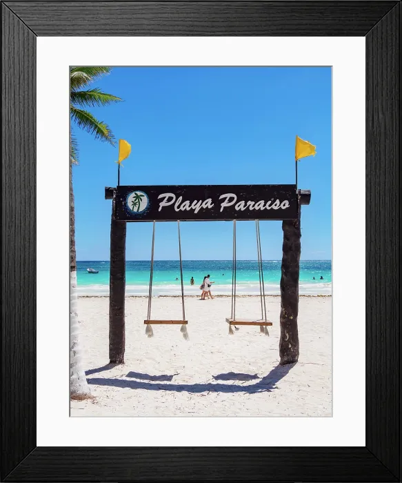 Framed Print : Paradise Beach, Tulum, Quintana Roo State, Mexico Framed Print : Paradise Beach, Tulum, Quintana Roo State, Mexico