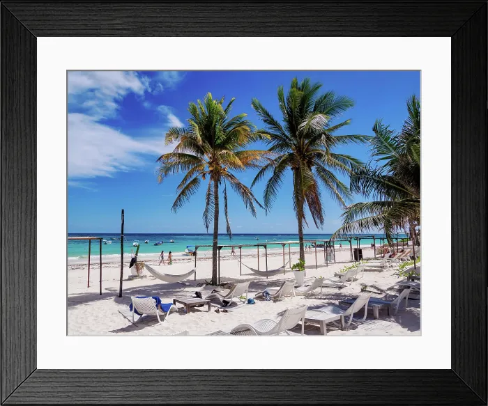 Framed Print : Paradise Beach, Tulum, Quintana Roo State, Mexico Framed Print : Paradise Beach, Tulum, Quintana Roo State, Mexico