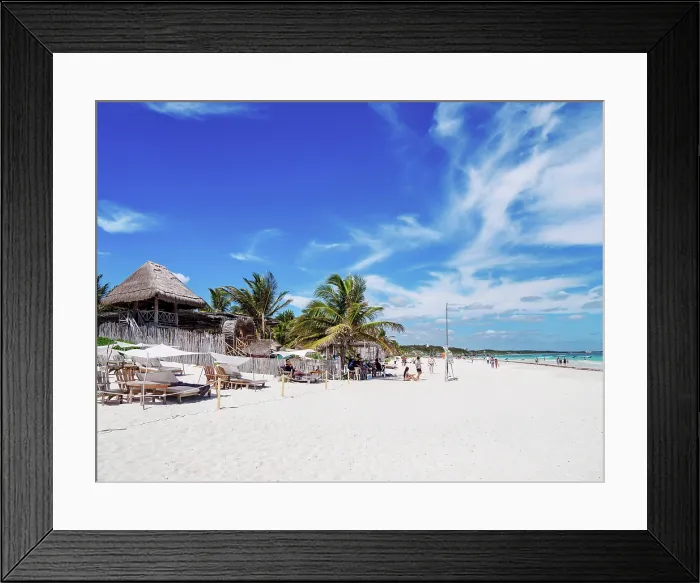 Framed Print : Paradise Beach, Tulum, Quintana Roo State, Mexico Framed Print : Paradise Beach, Tulum, Quintana Roo State, Mexico