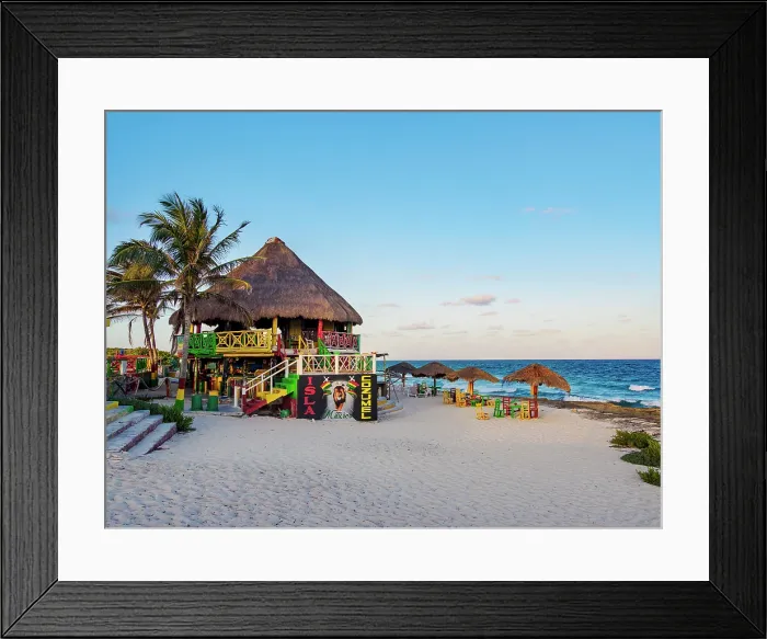 Framed Print : Reggae Beach Bar, Punta Sur, Cozumel Island, Quintana Roo State, Mexico Framed Print : Reggae Beach Bar, Punta Sur, Cozumel Island, Quintana Roo State, Mexico