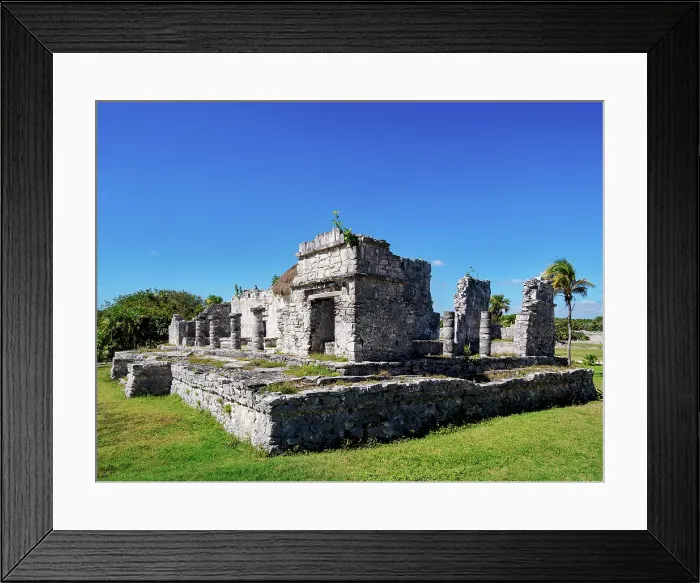 Framed Print : Palace ruins, Tulum Archeological Site, Quintana Roo State, Mexico Framed Print : Palace ruins, Tulum Archeological Site, Quintana Roo State, Mexico
