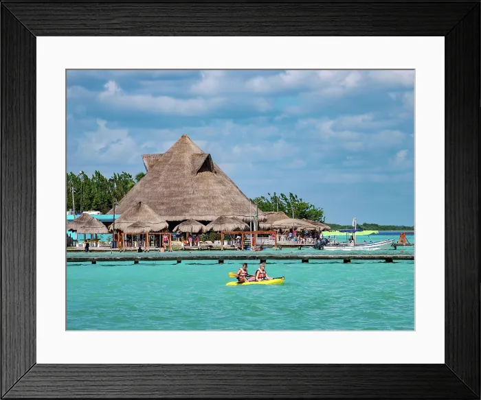 Framed Print : Bacalar Lagoon, Bacalar, Quintana Roo State, Mexico Framed Print : Bacalar Lagoon, Bacalar, Quintana Roo State, Mexico
