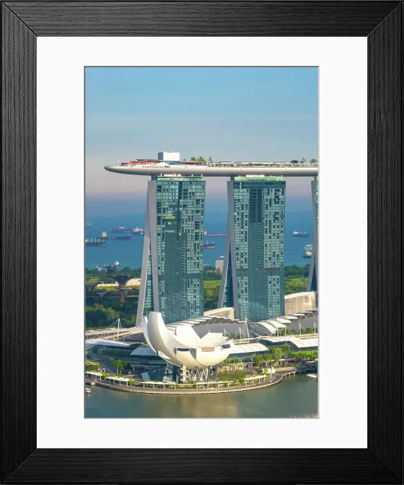 Framed Print : Marina Bay Sands Hotel, Singapore