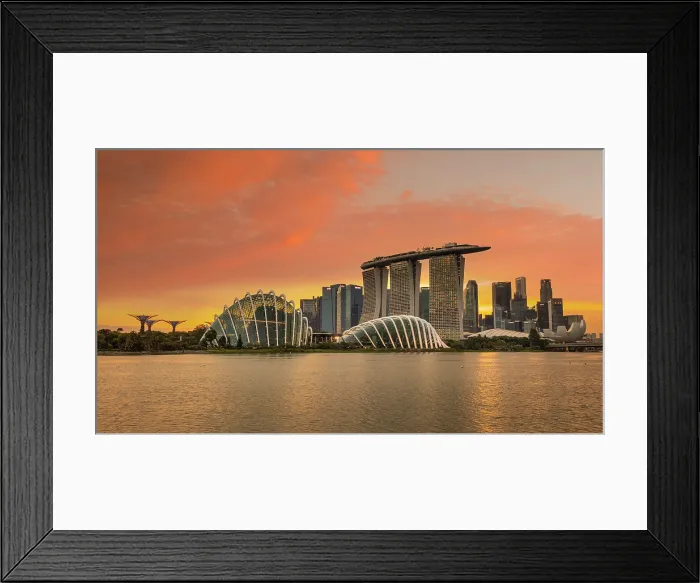 Framed Print : Marina Bay Sands Hotel, Singapore