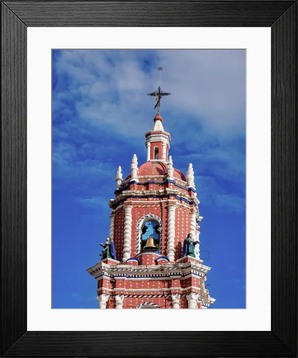 Framed Print : Church of Santa Maria Tonantzintla, detailed view, Cholula, Puebla State, Mexico Framed Print : Church of Santa Maria Tonantzintla, detailed view, Cholula, Puebla State, Mexico