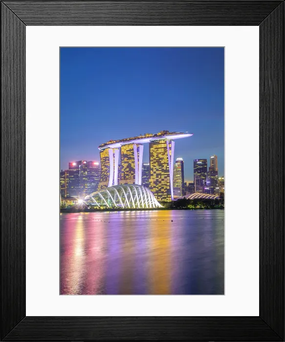 Framed Print : Marina Bay Sands Hotel, Singapore Framed Print : Marina Bay Sands Hotel, Singapore
