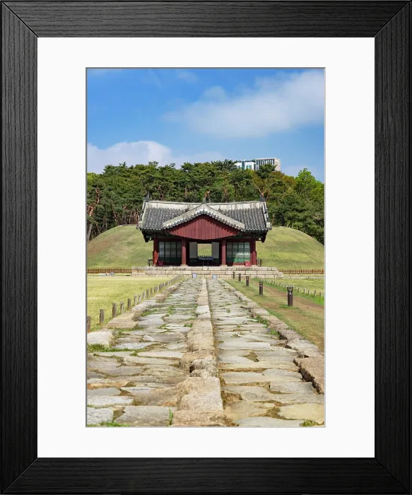Framed Print : Jeongneung (Tomb of King Jungjong), Gangnam, Seoul, South Korea Framed Print : Jeongneung (Tomb of King Jungjong), Gangnam, Seoul, South Korea