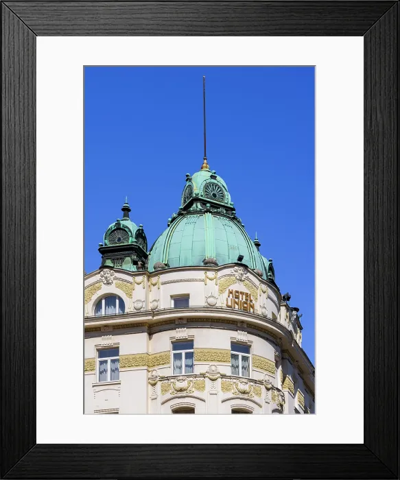 Framed Print : The Art Nouveau Grand Hotel Union, Ljubljana, Slovenia, Eastern Europe Framed Print : The Art Nouveau Grand Hotel Union, Ljubljana, Slovenia, Eastern Europe
