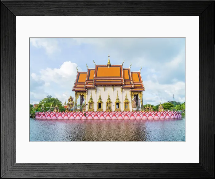 Framed Print : Wat Plai Laem Temple complex, Koh Samui, Surat Thani Province, Thailand Framed Print : Wat Plai Laem Temple complex, Koh Samui, Surat Thani Province, Thailand