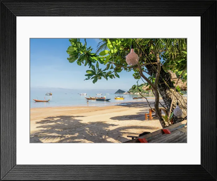 Framed Print : Sairee Beach, Koh Tao, Surat Thani Province, Thailand Framed Print : Sairee Beach, Koh Tao, Surat Thani Province, Thailand