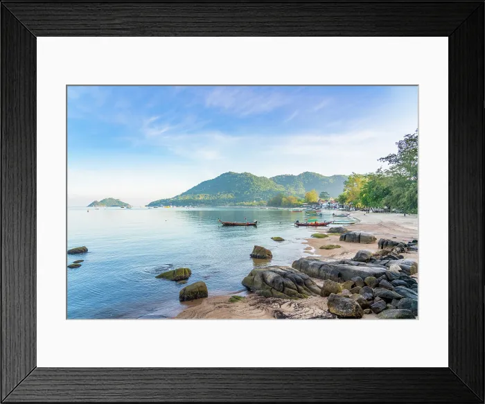 Framed Print : Sairee Beach, Koh Tao, Surat Thani Province, Thailand Framed Print : Sairee Beach, Koh Tao, Surat Thani Province, Thailand